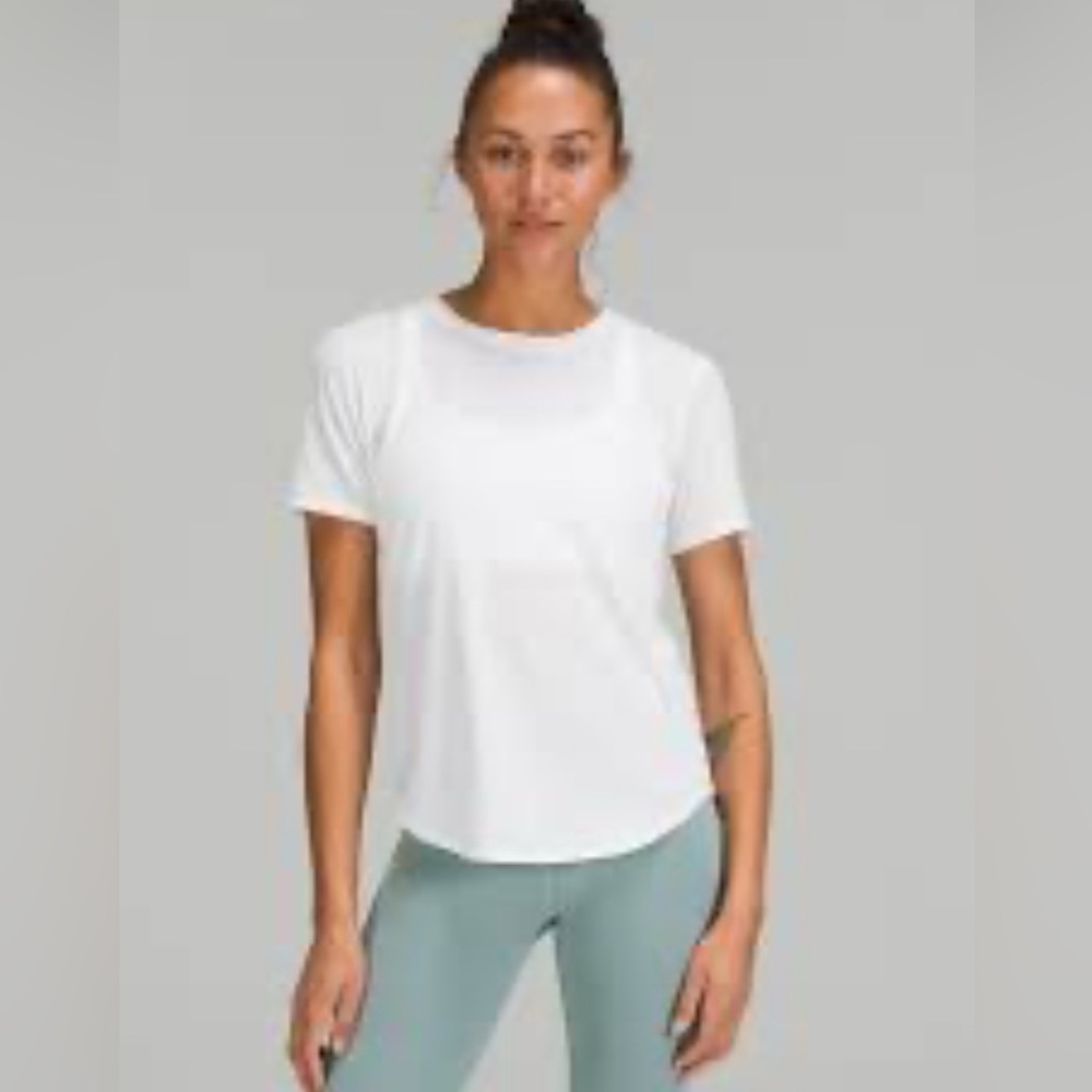Lululemon high neck running and training T-shirt size 4